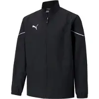 Puma Teamrise Sideline Tracksuit Jacket Noir 7-8 Years Enfants