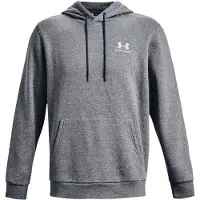 Under Armour Sweat de sport 'Essential' gris foncé / blanc