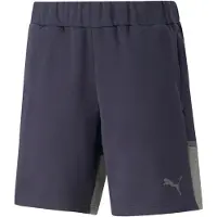 Puma Pantalon de sport 'Team Cup' bleu foncé / gris / gris chiné