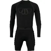 Uhlsport Bionikframe Black Edition Long Sleeve Base Layer Set Noir M Homme