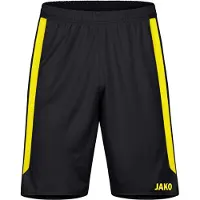 Jako Power Shorts Hommes - Noir / Jaune