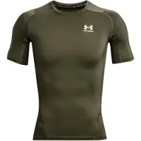 Under Armour Hg Armour Comp Short Sleeve T-shirt Vert S / Regular Homme