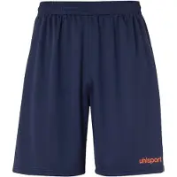 Uhlsport Center Basic Short Enfants - Marine / Rouge fluo