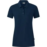 Jako Organic Polo Stretch Femme - Marine