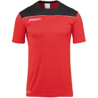 Uhlsport T-Shirt fonctionnel rouge / noir / blanc