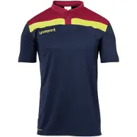 Uhlsport Offense 23 Short Sleeve Polo Bleu 9-10 Years Enfants