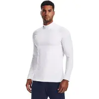 Under Armour Fitted High Neck Coldgear Long Sleeve T-shirt Blanc M / Regular Homme