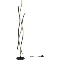 TRIO Lampe sur pied LED BLAZE or par 441210308