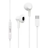 Cool&move Stéréo C-Type Cool Bouton Casque avec Micro (numérique) Blanc