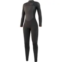 Mystic Gem 6/4/3 Mm Woman Long Sleeve Chest Zip Neoprene Suit Gris S Femme