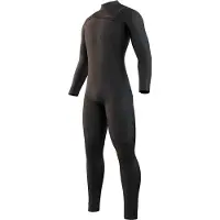Mystic Majestic 4/3 Mm Long Sleeve Chest Zip Neoprene Suit Marron MT Homme