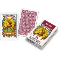 Fournier Jeu De Cartes à Lettres En Plastique Nº 2100 40 Lettres De Qualité Casino Jeu De Société Version Espagnole
