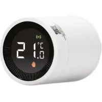Alecto Vanne de radiateur thermostatique intelligent Zigbee SMART-HEAT10 Blanc