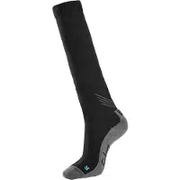 Snickers 92290428048 Kompressionssocken, kniehoch 46-48, Gris, Noir, (46 - 48)