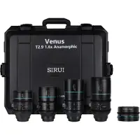 Sirui Focale fixe Venus 35, 50, 75 & 100mm T/2.9 - Nikon Z (Nikon Z, Plein format), Objectif, Noir