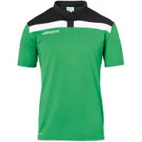 Uhlsport Offense 23 Polo Enfants - Vert / Noir / Blanc