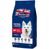 Big Buy Cooking Butcher's Pet Care Natural&Healthy 15 kg, Adult, Rind, 15 kg, sans gluten