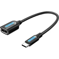 Vention CCSBB USB-C 2.0 M vers F USB-A OTG CCSBB USB-C 2.0 M vers F USB-A OTG Adapter 0.15m (noir)