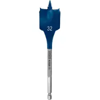 Bosch Mèche à fraiser plate SelfCut EXPERT , 32 x 152 mm. Pour perceuses 2608900326