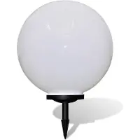 vidaXL Lampe d'allée LED 50 cm avec piquet de terre