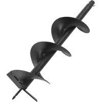 vidaXL Tarière acier 200 mm