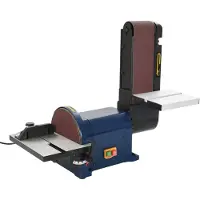 vidaXL Ponceuse à disque et à bande électrique 500 W 200 mm