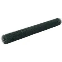 vidaXL -Hühnerdraht 25x1,5 m Stahl mit PVC -Beschichtung grün