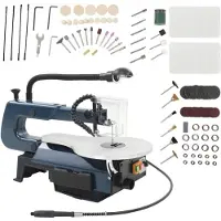 vidaXL Ensemble de scie à chantourner 108 pcs 125 W 252 mm