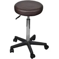 vidaXL Tabouret de bureau marron
