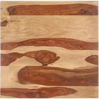 vidaXL Dessus de table bois massif d'acacia 25-27 mm 80x80 cm