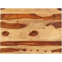 vidaXL Dessus de table bois massif d'acacia 25-27 mm 60x90 cm