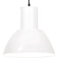 vidaXL Lampe suspendue um 25 W e27 28,5 cm Weiß