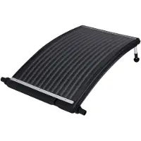 vidaXL Panneau solaire courbé pour piscine 110x65 cm