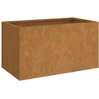 vidaXL Jardinière 62x40x39 cm acier corten