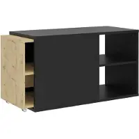 vidaXL CALICOSY - Meuble TV modulable 4 étagères Slide - L133,5 x H49,2 cm