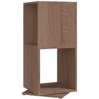 vidaXL Armoire rotative Chêne Sonoma 34,5x34,5x75,5 cm bois ingénierie