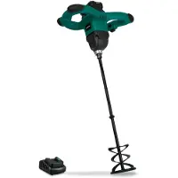 Vonroc Malaxeur 20V pour peinture / ciment – avec batterie et chargeur rapide inclus