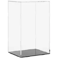 vidaXL Boîte de présentation transparente 22 x 18 x 35 cm Acrylique