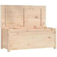 vidaXL Coffre 110x50x45,5 cm pin massif