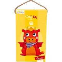 Avenue Mandarine Kc139c - Little Couz In Dragon - Comprenant Une Figurine En Feutrine Coudre 16x5x26 Cm - Fil - Aiguille En Plastique - Kit Tout En Un - A Partir De 6 Ans
