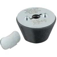 Wolfcraft Guía pour percer - - 5952000 - Ø 6 + 8 mm - Inclut guide pour visser - Blanc