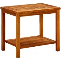 vidaXL Table basse 50x35x45 cm en bois massif d'acacia