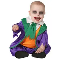 Atosa Déguisement De Bébé Clown Méchant