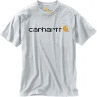 Carhartt Core Logo Relaxed Fit Short Sleeve T-shirt Gris 2XL Homme
