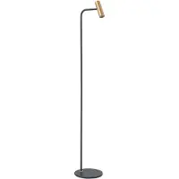 Highlight Lampadaire Trend Noir avec laiton