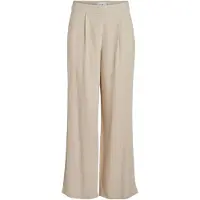 Vila Jolanda High Waist Pants Beige 36 Femme