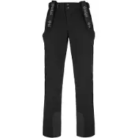 KILPI Rhea Softshell pantalons de ski, hommes, noir