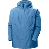 Helly Hansen Aden Plus, veste de pluie, femme, taille plus, bleu