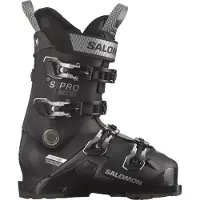 Salomon - Chaussures de ski - S/Pro Hv 90 W Gw Black/Silver Met/Beluga pour Femme - Taille 36 2/3-37 - Noir