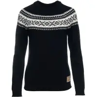 Dale of Norway Vågsøy, sweater, femmes, noir